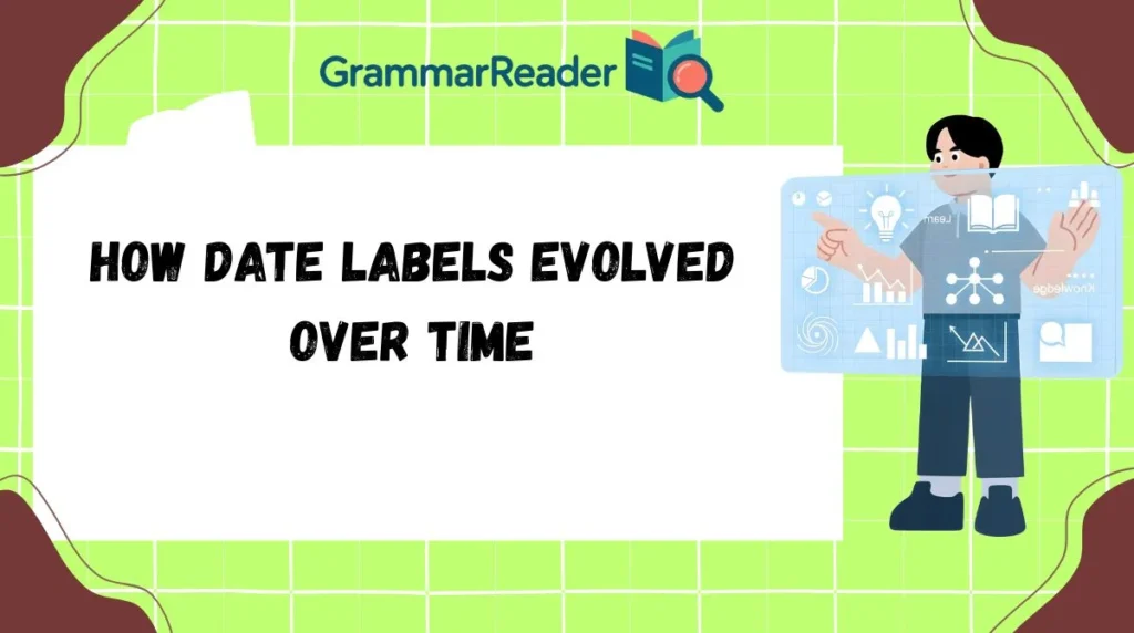 How Date Labels Evolved Over Time