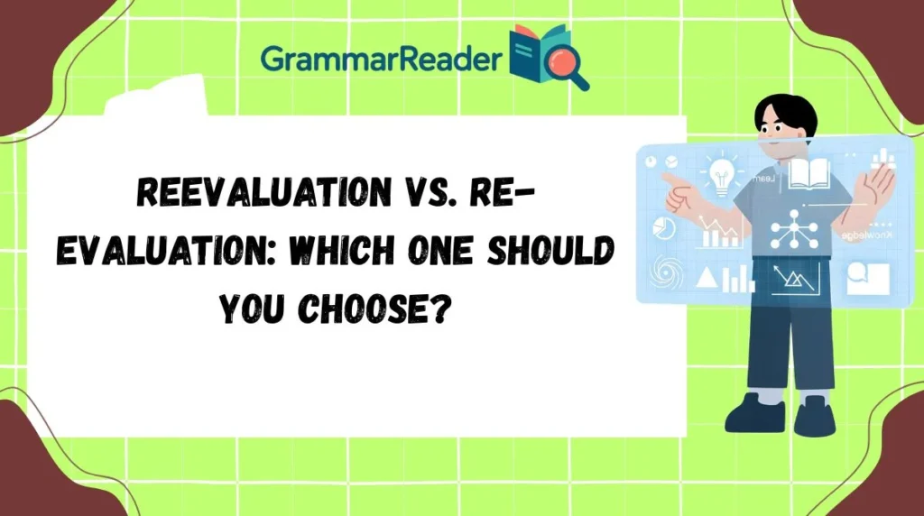 Reevaluation vs. Re-evaluation: Which One Should You Choose?