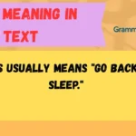 GBTS Meaning in Text