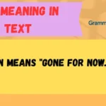 GFN Meaning in Text